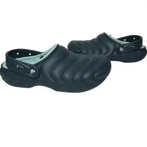 NWT CROCS Men’s Classic Lined Overpuff Clog in Nightfall Navy Blue 10 Crocs™ Classic Lined Overpuff Clogs Nightfall in Blue for  main image 4